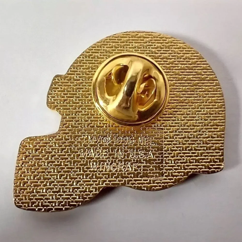Packers Vintage Helmet‎ Big G Logo NFL Green Bay Hat Lapel Pin Brooch 1996